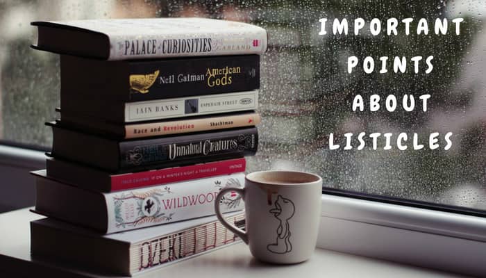 Important Points of Listicles